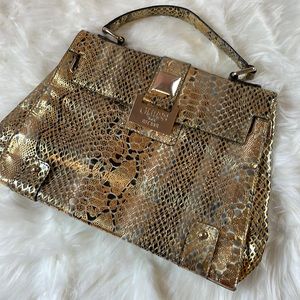 Snakeprint bag from Guess.